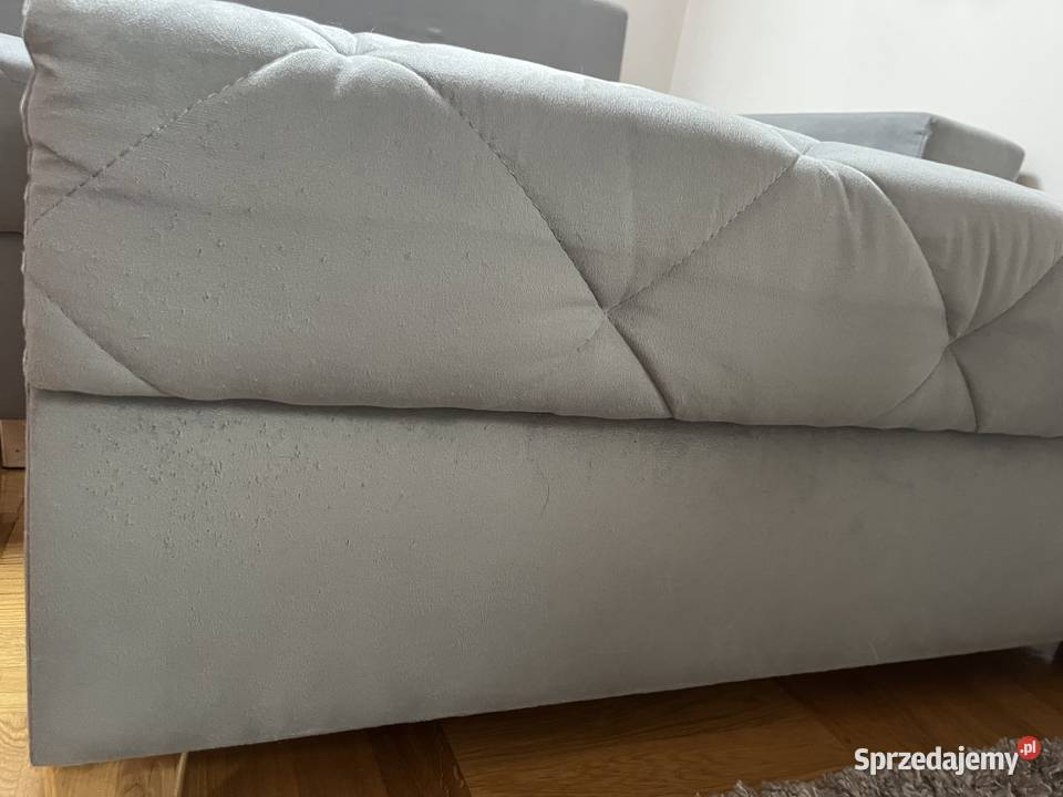 Kanapa szara rozkładana mazowieckie Wołomin