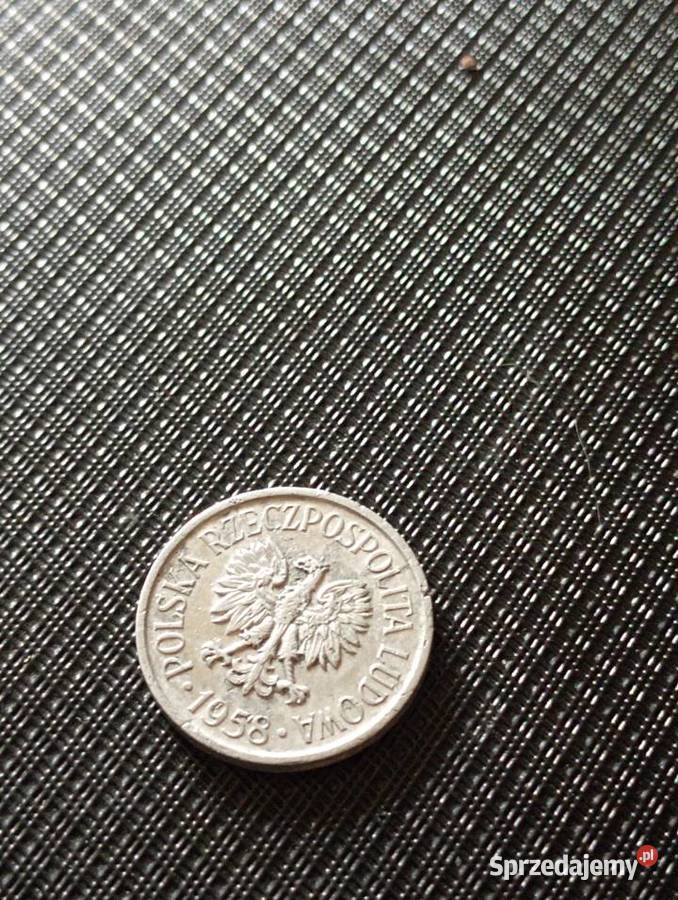 Sprzedam 5 gr 1958 r bzm Numizmatyka Chełm