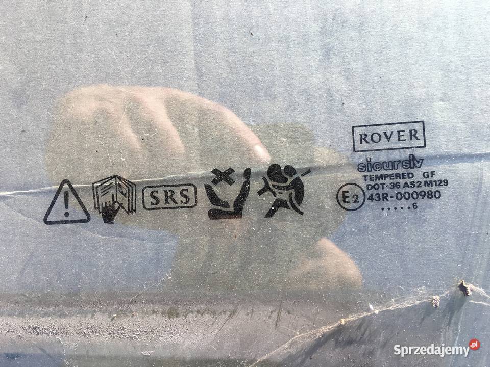 Szyba lewy przód Rover 220 SD Mińsk Mazowiecki