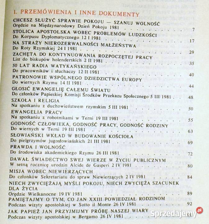 Nauczanie społeczne 1981 Jan Paweł II Chełm