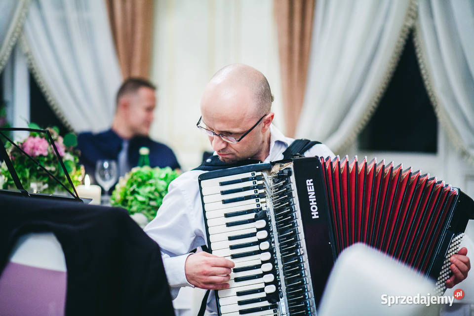 Akordeonista obsługa muzyczna ślubów wesel