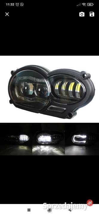 Lampa led bmw gs 1200 Motoryzacja podlaskie Białystok sprzedam