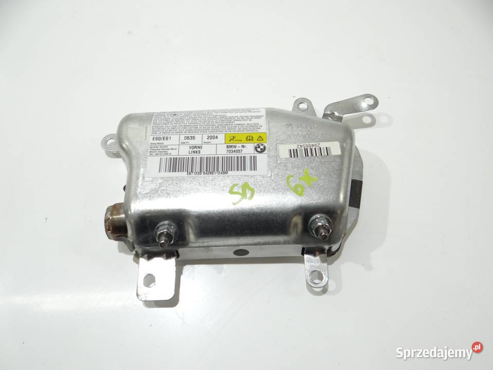 PODUSZKA POWIETRZNA DRZWI PRAWY PRZÓD BMW 5 E60 Strzyżewice