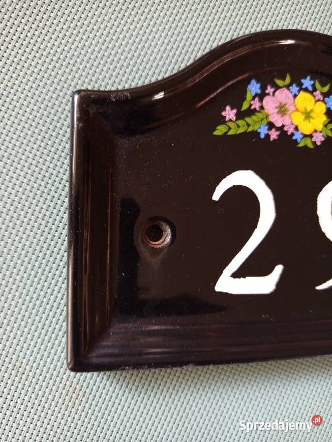 Angielskie kamienne szyldy czytelne oznaczenie mazowieckie Warszawa