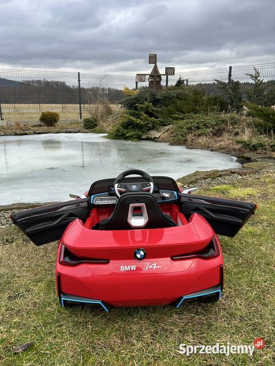 Auto na akumulator BMW i4 Miękkie koła EVA Skóra Pojazdy elektryczne i spalinowe Radomsko