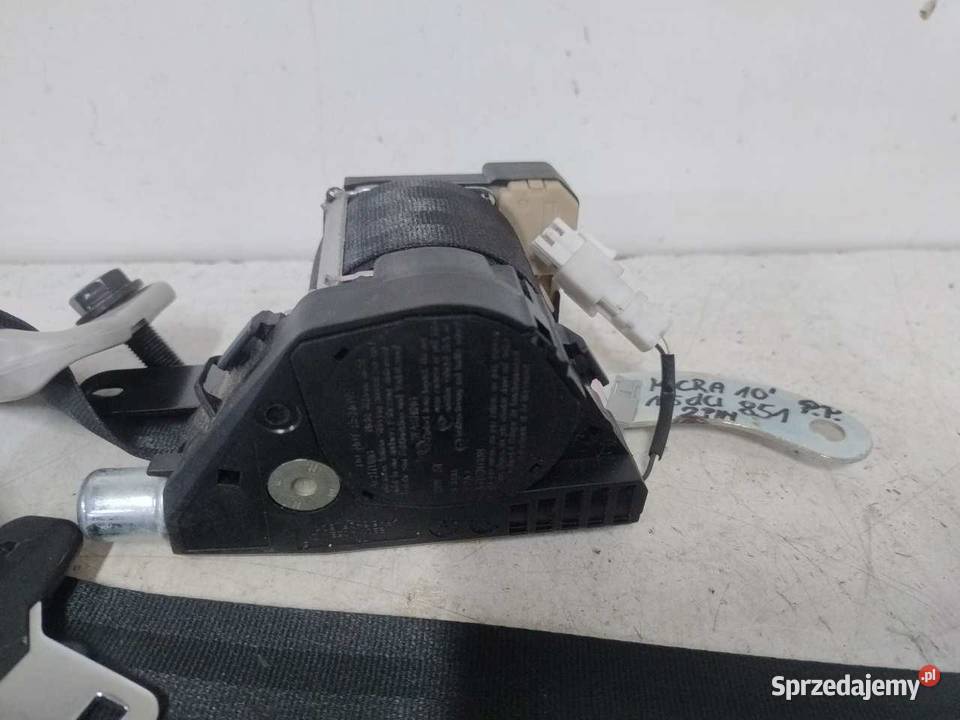 PAS BEZPIECZEŃSTWA PRAWY PRZÓD NISSAN MICRA K12