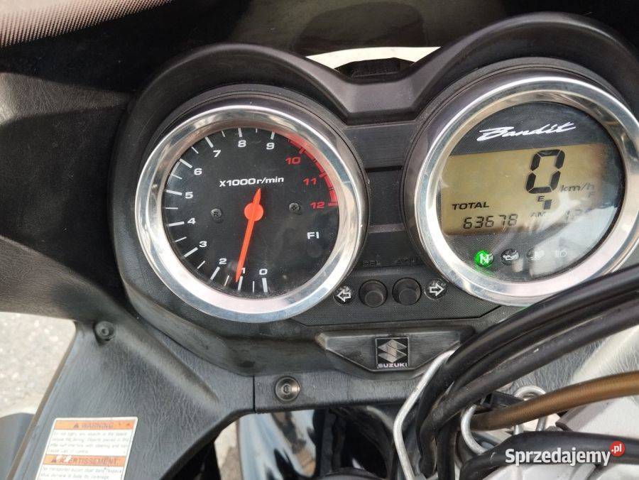 Motocykl Suzuki GSF Bandit 1250 KUFRY IXIL Gdynia