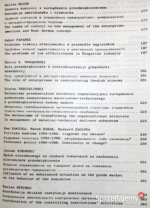 Organizacja i kierowanie 14 5154 Red B Gliński miękka Chełm