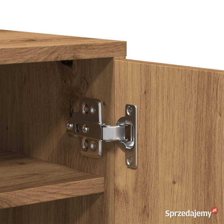 Szafka na buty dąb artisan 60x35x92 materiał Warszawa