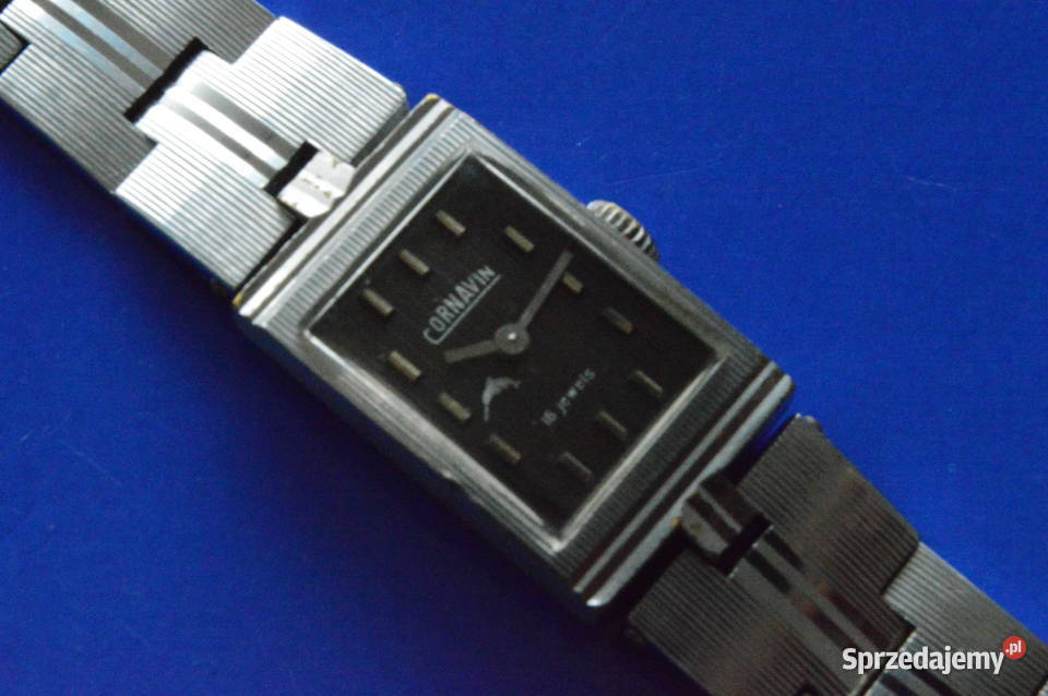 DAMSKI BIŻUTERYJNY CORNAVIN 17 JEWELS MURZYNEK Zegarki Zawiercie