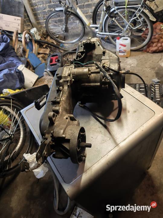 Silnik skuter Kymco czarny Kymco Motocykle, skutery, quady Stargard