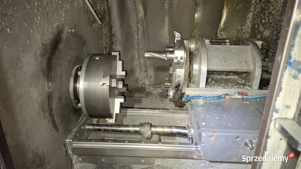 Tokarka CNC Mach3 CSMIO IPS rewolwer łódzkie