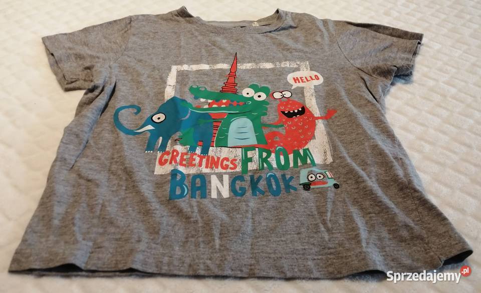 Koszulka krótki rękaw zwierzęta Bangkok 104 Smyk Czeladź