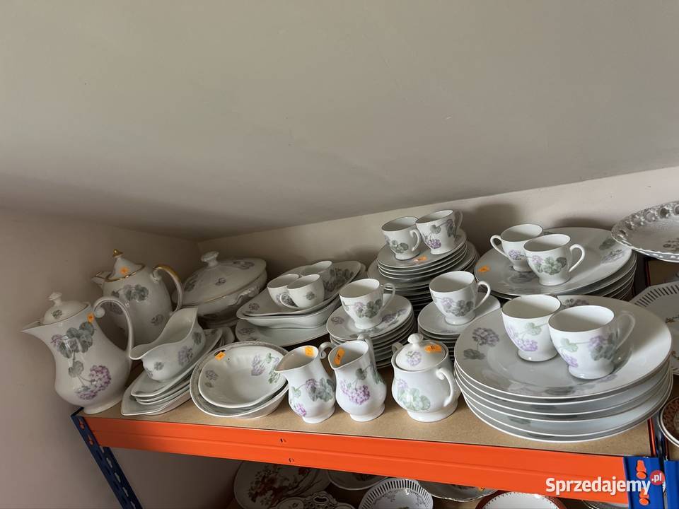 Dzbanek KPM Germany Do czekolady To Hortensja Gdańsk