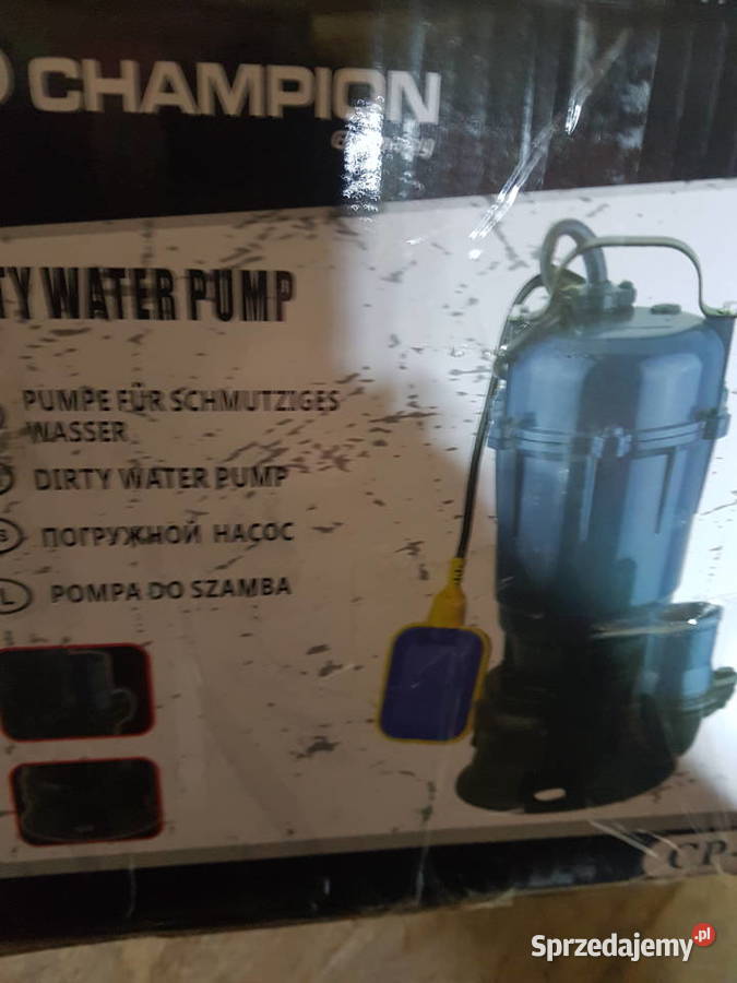 Pompa wody brudnej SZAMBA Z ROZDRABNIACZEM sprzedam