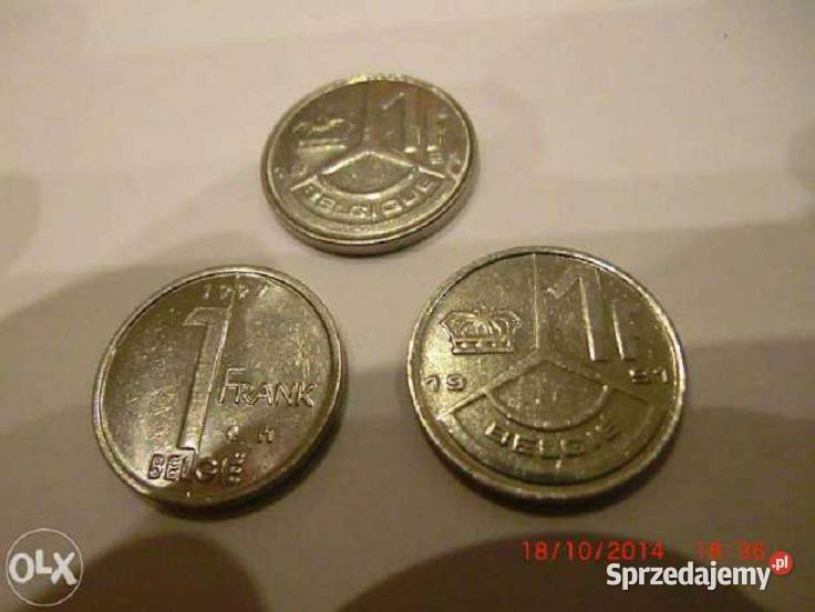 Monety belgijskie