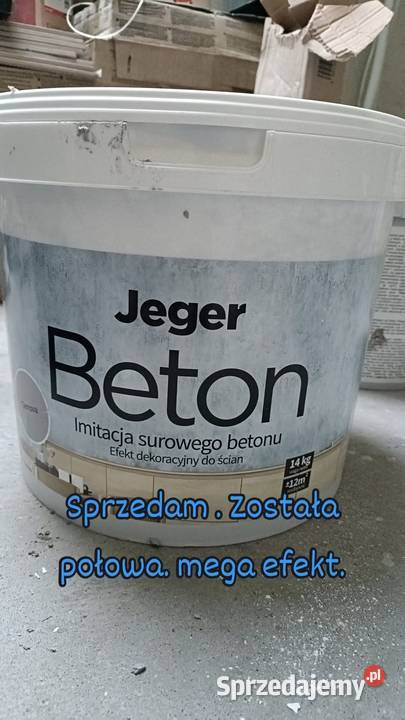 Sprzedam beton dekoracyjny połowa genova jeger Konin