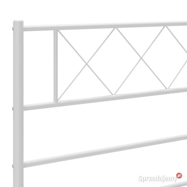 Metalowe wezgłowie białe 180 WM372362 Warszawa
