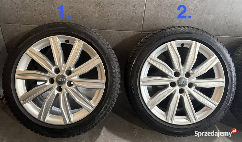 19 Audi A6 S6 C8 A7 OEM oryginał felgi koła