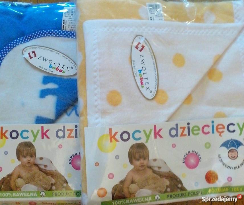 kocyk dziecinny 75105 bawełna Warszawa sprzedam