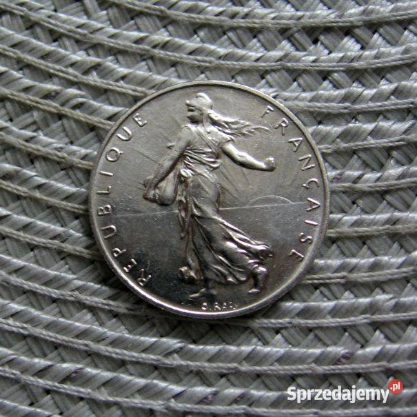 Francja 1 Frank 2001r Ładna