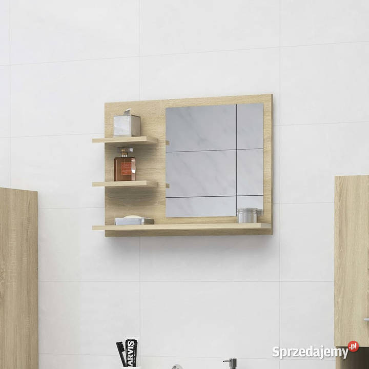 Lustro łazienkowe dąb sonoma 60x105x45 WM805009 mazowieckie sprzedam