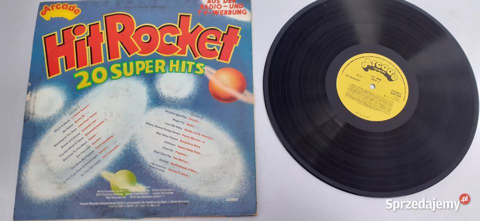 HitRocket 20 Super hitswinyl vintage pamiątka Tuszkowo