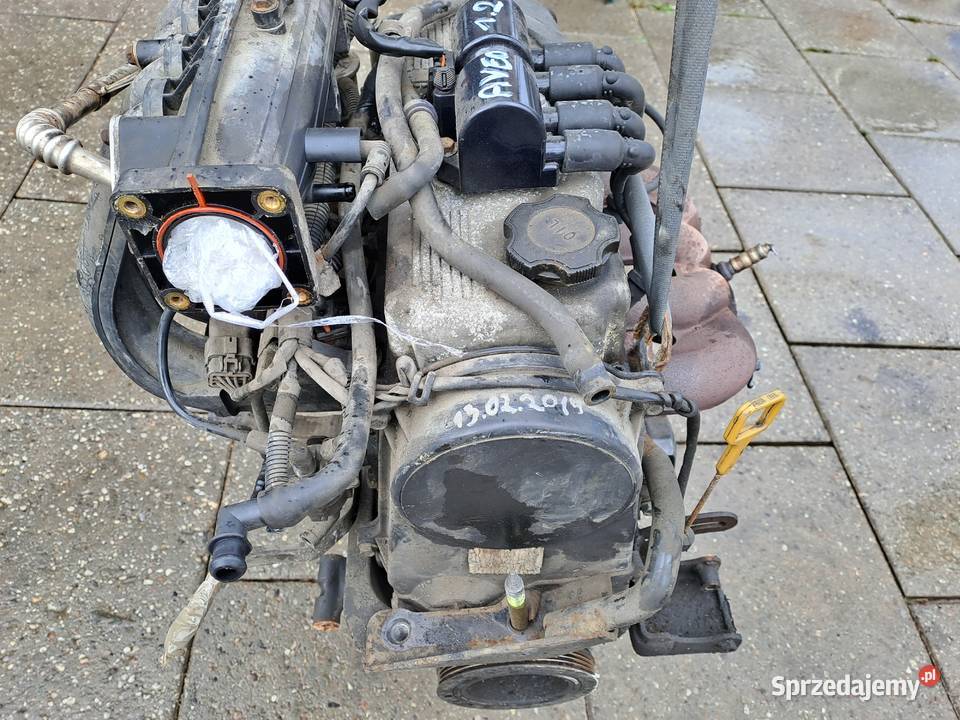 Chevrolet Aveo T200 12 silnik kompletny kod Silniki i osprzęt Jastrzębie-Zdrój sprzedam