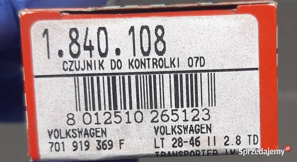 CZUJNIK TEMPERATURY WODY VW TRANSPORTER T4 Mielęcin