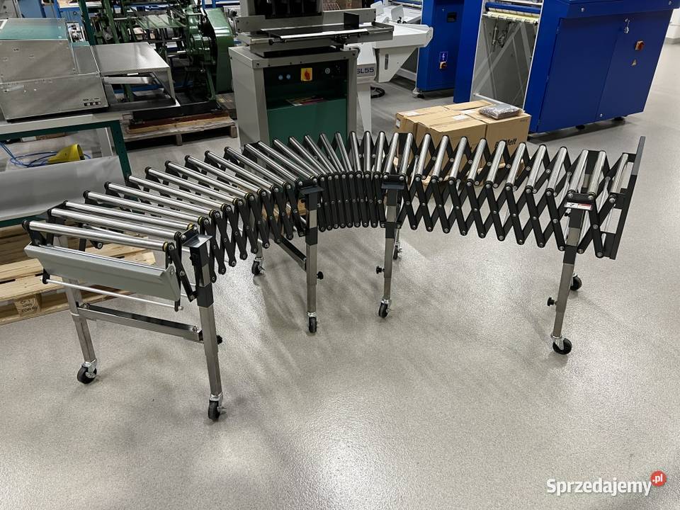 Przenośnik rolkowy rozsuwany nożycowy 500x50 Radom