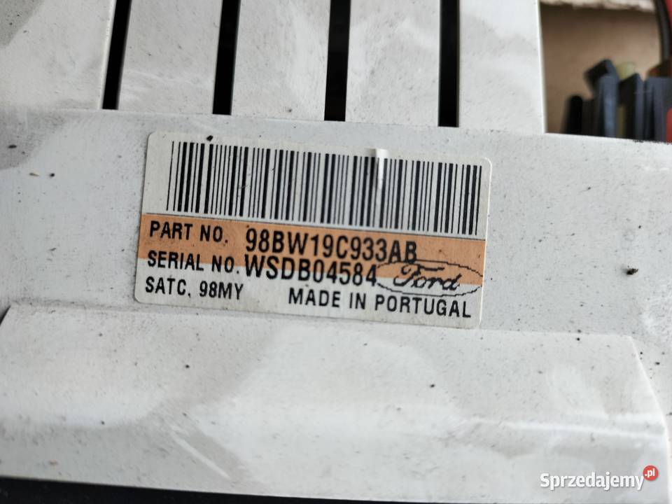 PANEL NAWIEWU KLIMATYZACJI FORD MONDEO MK2 Kamień-Kolonia