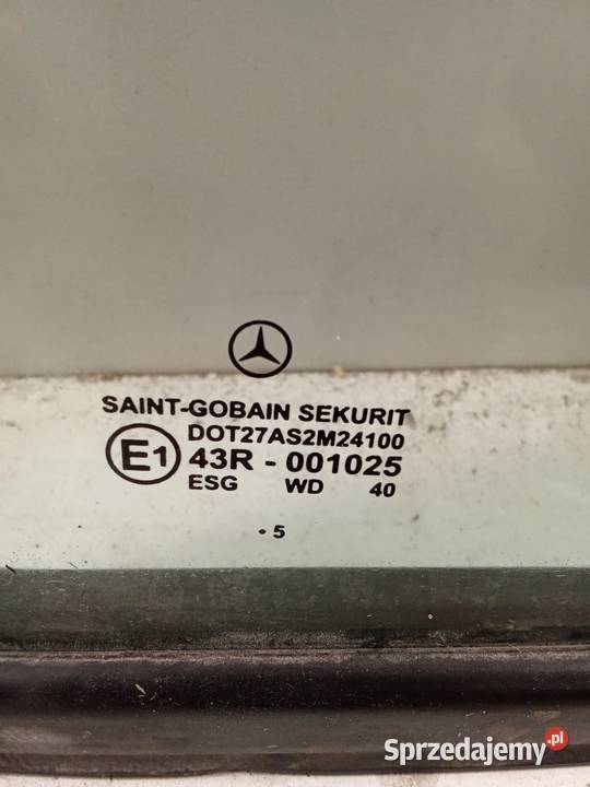 Szyba Trójkątna Lewa Przednia Mercedes Sprinter dostawcze wielkopolskie Bralin