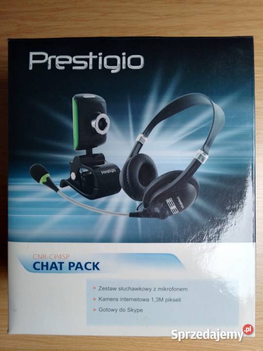 Zestaw Prestigio Chat Pack CNRCP4SP Kamera Pszczyna sprzedam