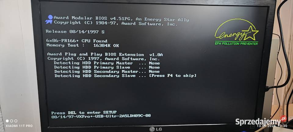Płyta główna AT PCChips Pamięć Procesor Chełmża