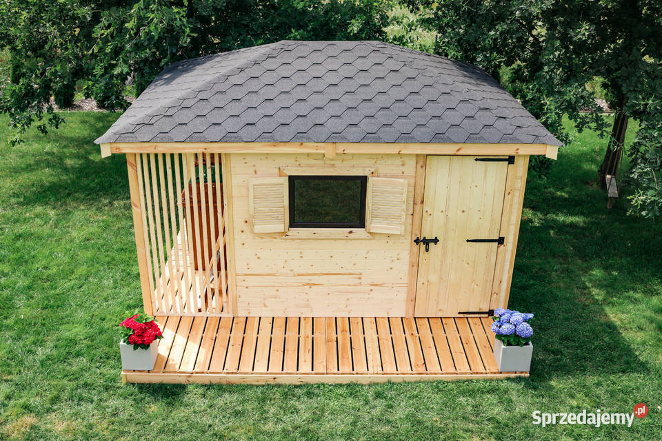 Domek ogrodowy Nowoczesne Domki Delicato 1 3x3 Warszawa