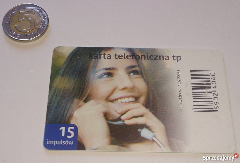 Karta telefoniczna tp 9 kolekcjonera Rogoźnik