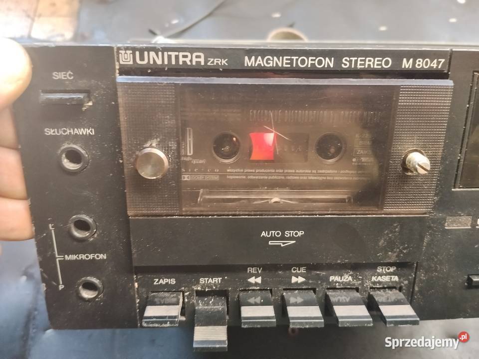 UNITRA zrk magnetofony stereo M8047