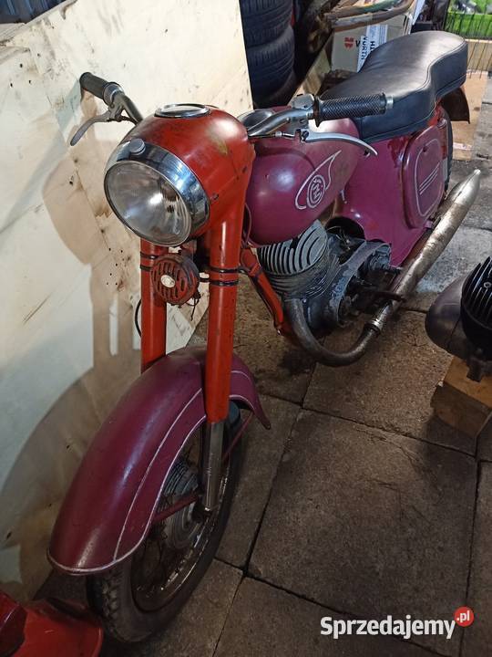 Jawa CZ 175 1959r śląskie Bojszowy Nowe