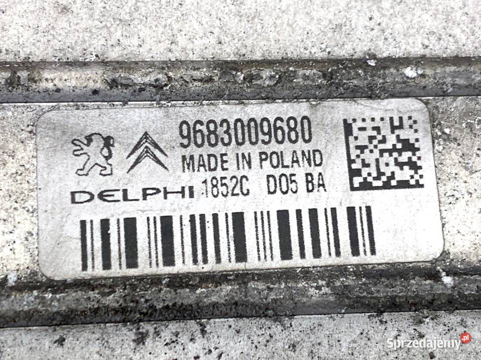 INTERCOOLER CITROEN C5 III 9683009680 20 140 Układ chłodzenia podkarpackie