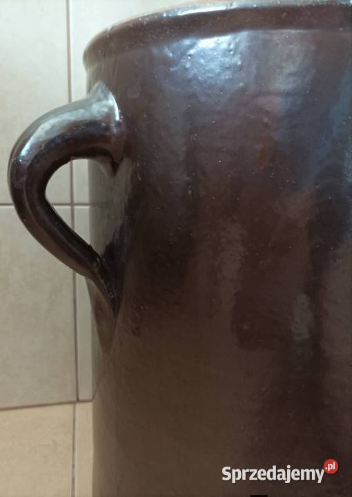 Duży garnek kamionkowy 50L Dom i Ogród