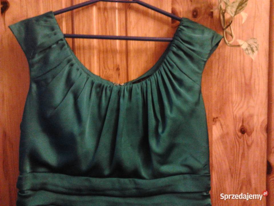 Sukienka stylu retro vintage kolor turkusowy Kraków sprzedam