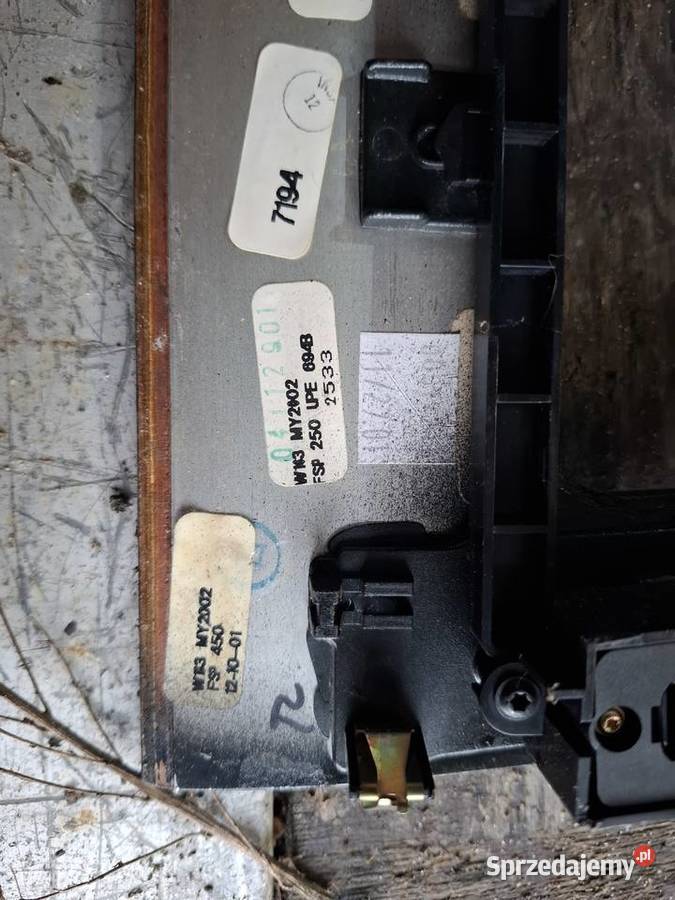 Panel Tunelu Środkowego Mercedes ML W163 lubelskie Wisznice