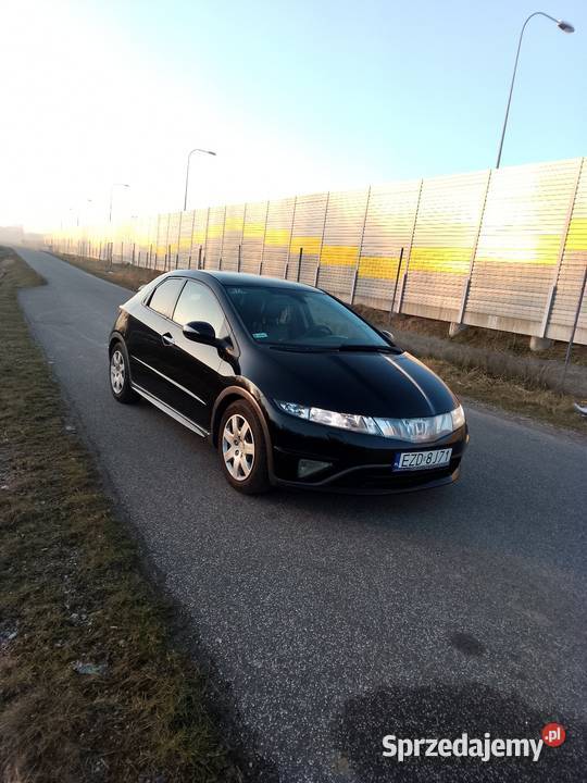 Honda Civic VIII genraci panorama dach nawigacja Zduńska Wola sprzedam