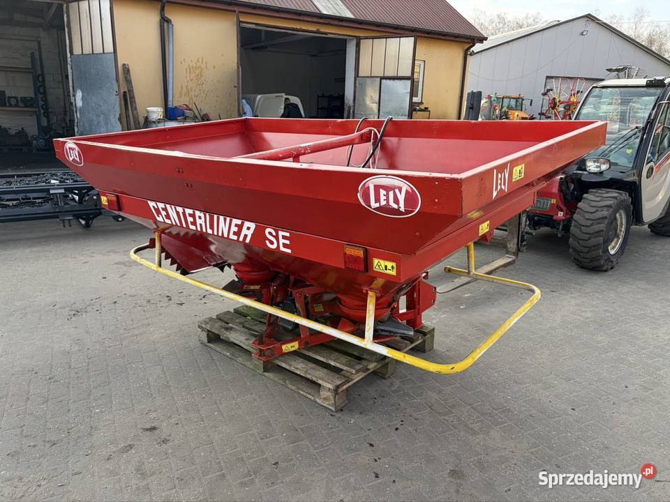 Rozsiewacz nawozów Lely Centreliner siewka Kuhn Myszyniec