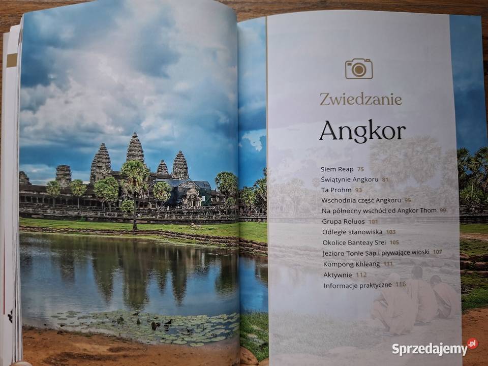 Kambodża i Laos Pascal Gold mapa Mapy i przewodniki Kraków
