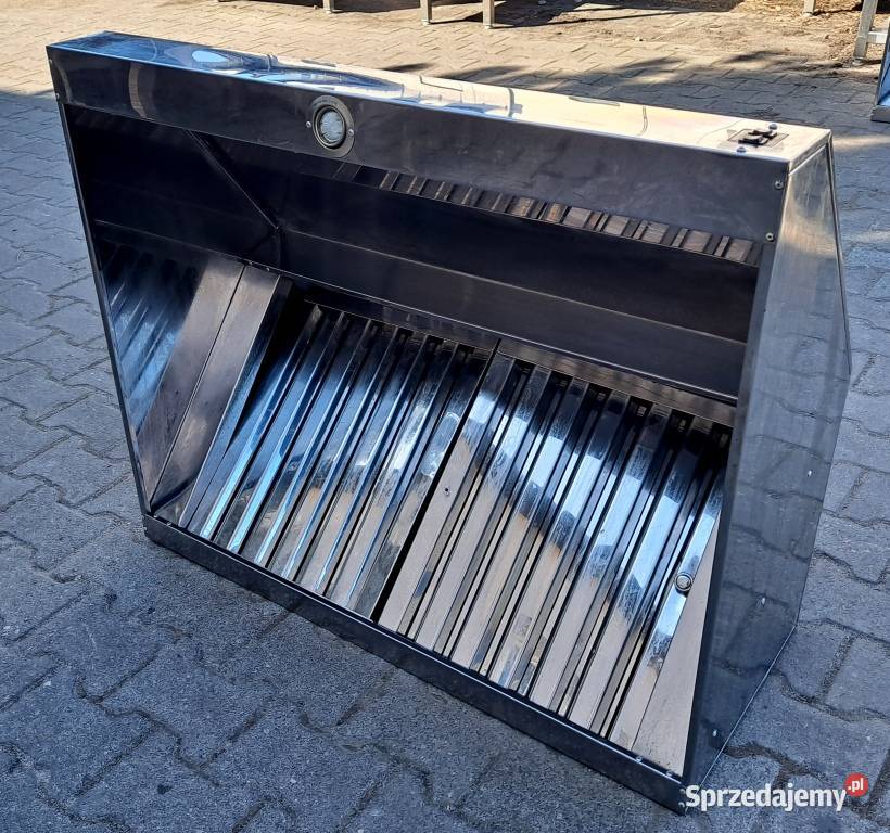 OKAP GASTRO Z FILTRAMI WENTYLATOR 968040 M733N Nowe Skalmierzyce