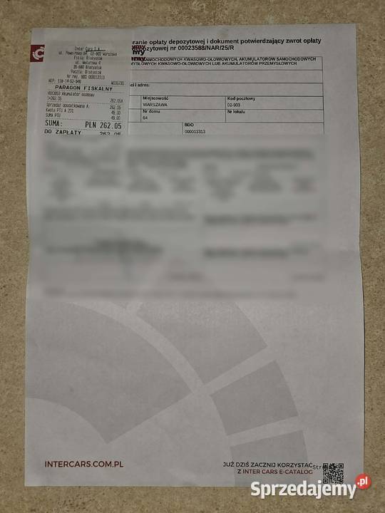 okazja nowy akumulator 45ah yuasa mała klema do Białystok