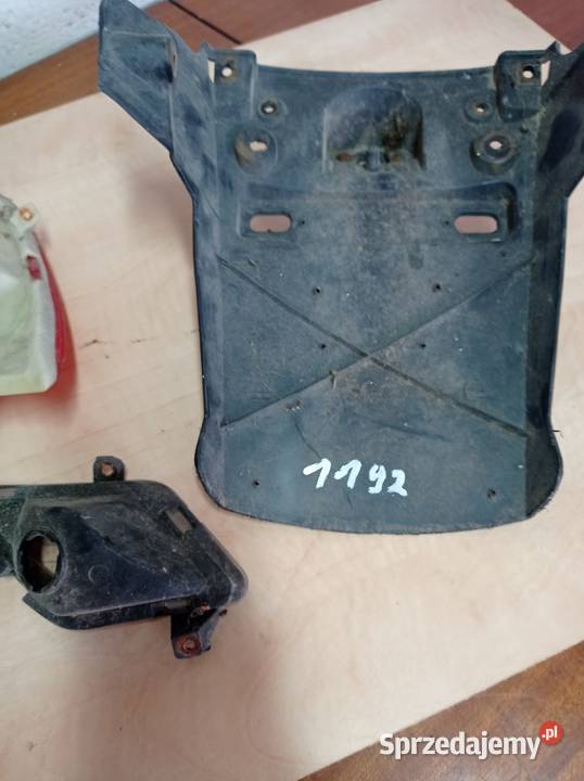 Lampa migacze chlapacz skuter retro