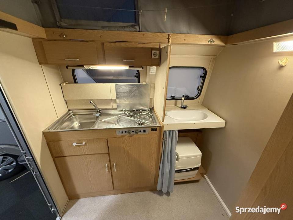 Przyczepa kempingowa kip kompakt lekka Pępowo