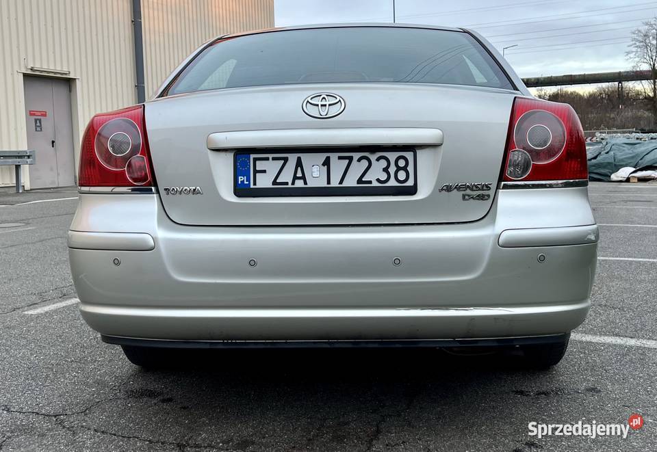 Toyota Avensis T25 22 D4D 110 kW 2008 r Sol 252000km dolnośląskie Wrocław